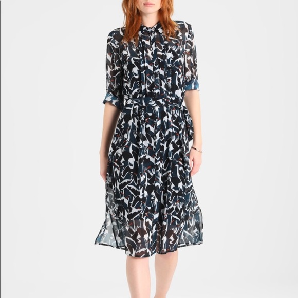 ted baker crane dress